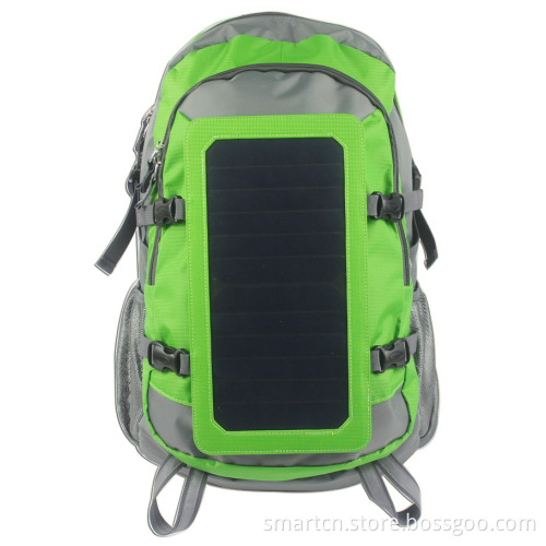 Travelling Solar Bag Solar Backpack with 6.5W Solar Panel